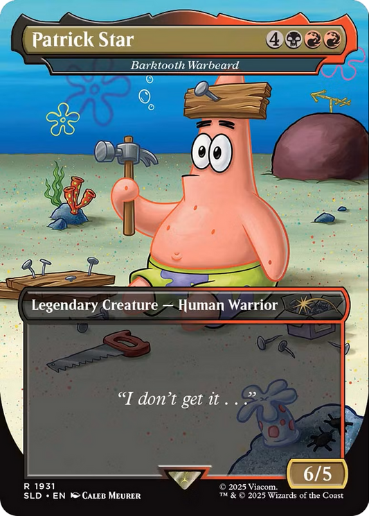 Patrick Star [Barktooth Warbeard] (1931) (Borderless) - Foil