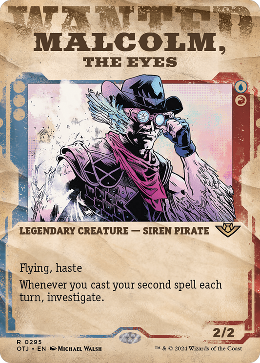 Malcolm, the Eyes (0295) (Showcase) - Foil