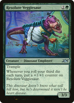 Resolute Veggiesaur (439) - Galaxy Foil