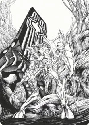 Lukka, Bound to Ruin (79/81) Art Card