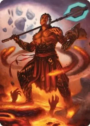 Koth, Fire of Resistance (31/81) Art Card