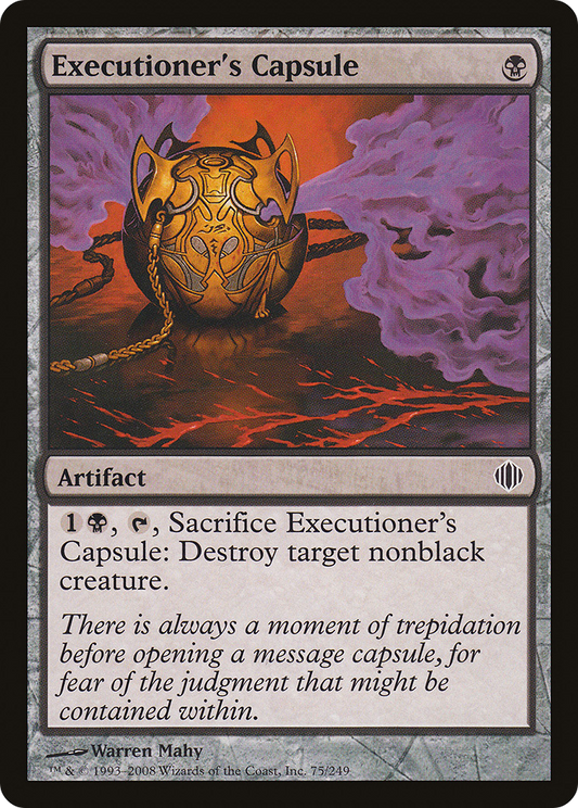 Executioner's Capsule - Foil