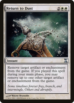 Return to Dust - Foil