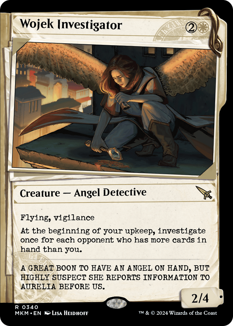 Wojek Investigator (0340) (Showcase) - Foil