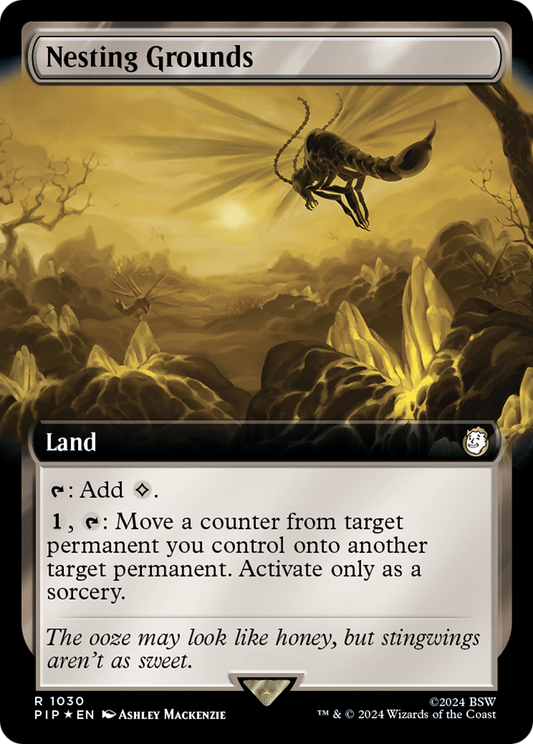 Nesting Grounds (1030) (Extended Art) - Surge Foil