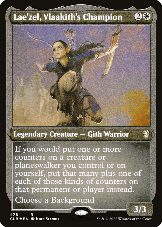 Lae'zel, Vlaakith's Champion - Foil Etched