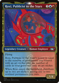 Roxi, Publicist to the Stars (520) (Showcase) - Galaxy Foil