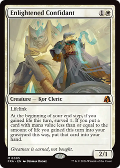 Enlightened Confidant (FRA) - Foil