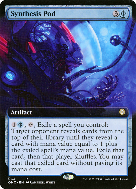 Synthesis Pod (033) (Extended Art) - Foil