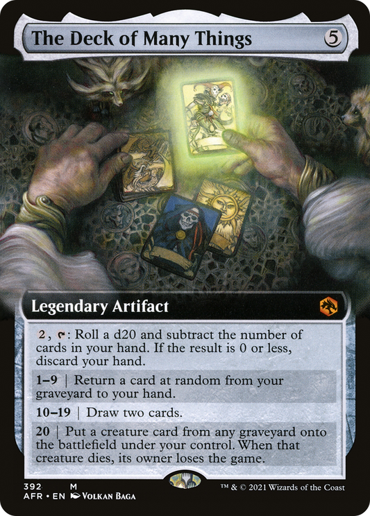 The Deck of Many Things (392) (Extended Art) - Foil