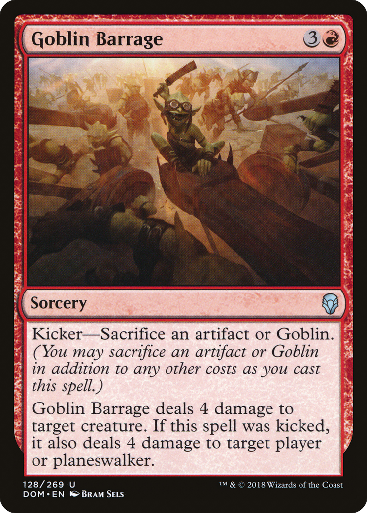 Goblin Barrage - Foil
