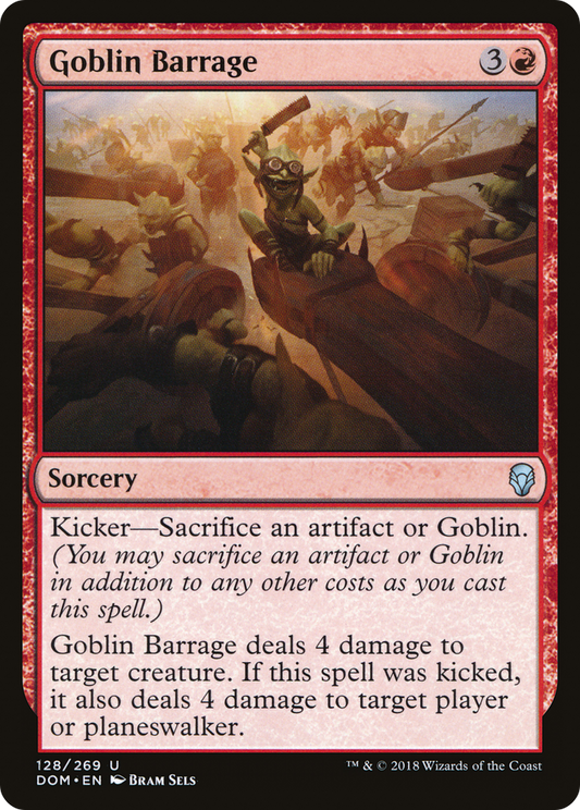 Goblin Barrage - Foil