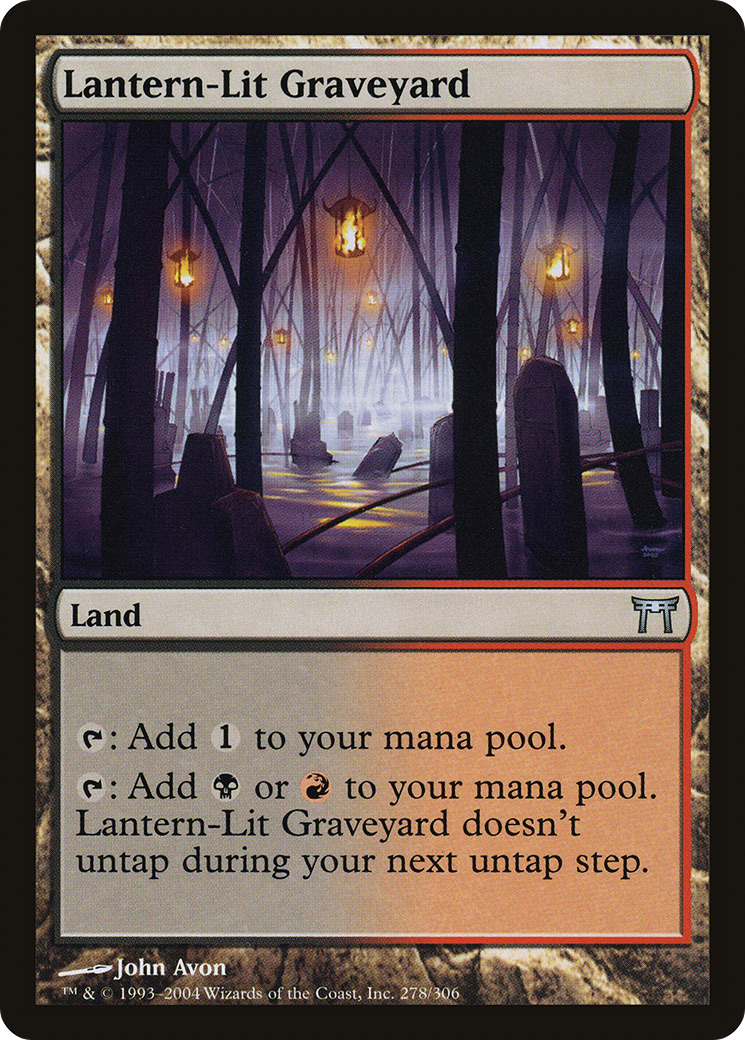 Lantern-Lit Graveyard - Foil