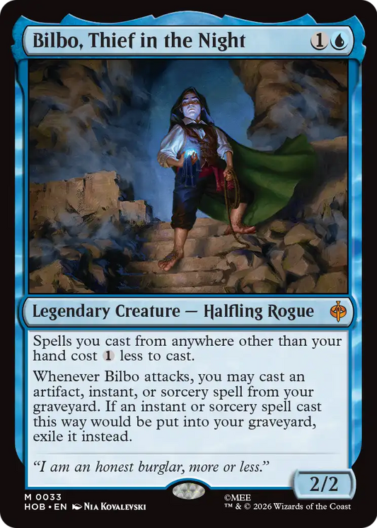 Bilbo, Thief in the Night (0033) (HOB) - Foil