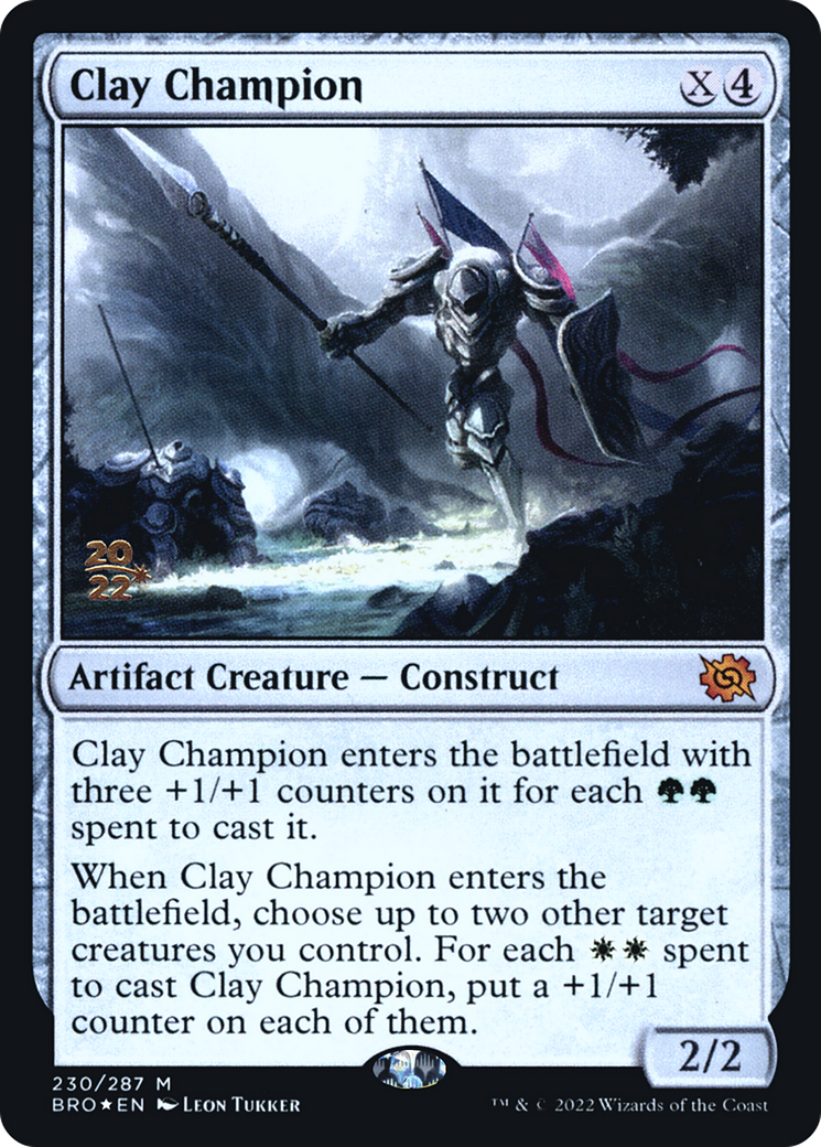 Clay Champion (230) (Prerelease) - Foil