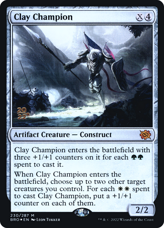 Clay Champion (230) (Prerelease) - Foil