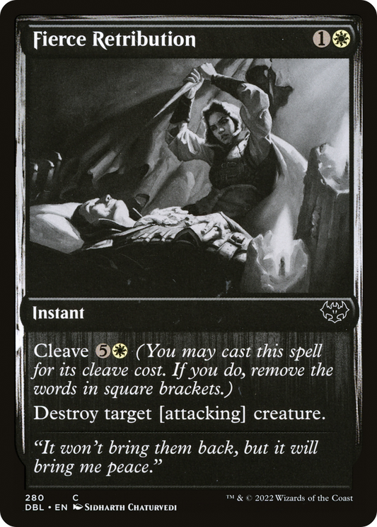 Fierce Retribution - Foil