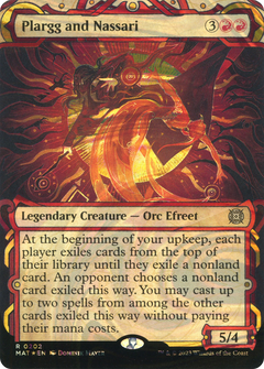 Plargg and Nassari (0202) (Showcase) - Halo Foil