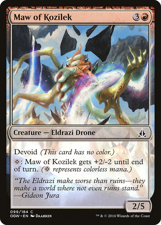 Maw of Kozilek - Foil