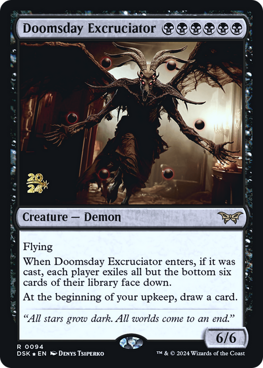 Doomsday Excruciator (0094) (Prerelease) - Foil