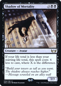 Shadow of Mortality (094) (Prerelease) (PSNC) - Foil