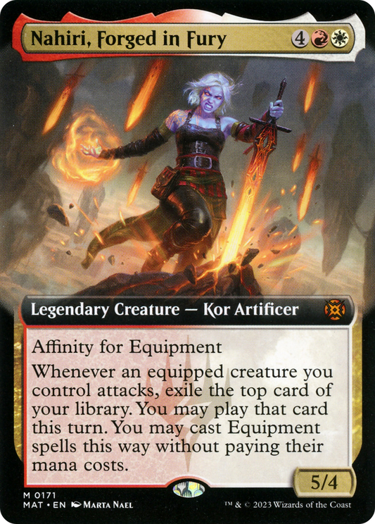 Nahiri, Forged in Fury (0171) (Extended Art)