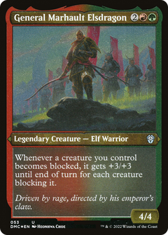 General Marhault Elsdragon (053) - Foil Etched