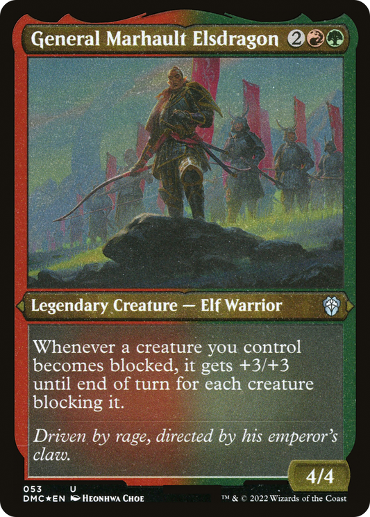 General Marhault Elsdragon (053) - Foil Etched