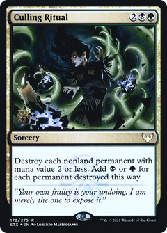Culling Ritual (172) (Prerelease) - Foil