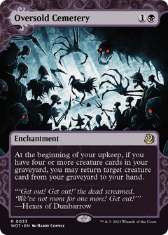 Oversold Cemetery (0033) - Foil