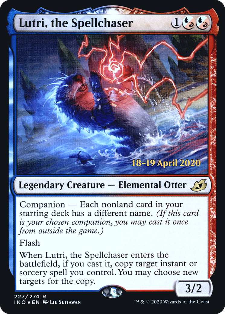 Lutri, the Spellchaser (227) (Prerelease) - Foil