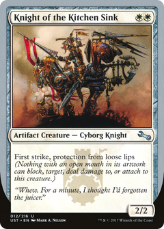 Knight of the Kitchen Sink (Loose Lips) - Foil
