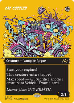 Gas Guzzler (0537) (Borderless) - First Place Foil