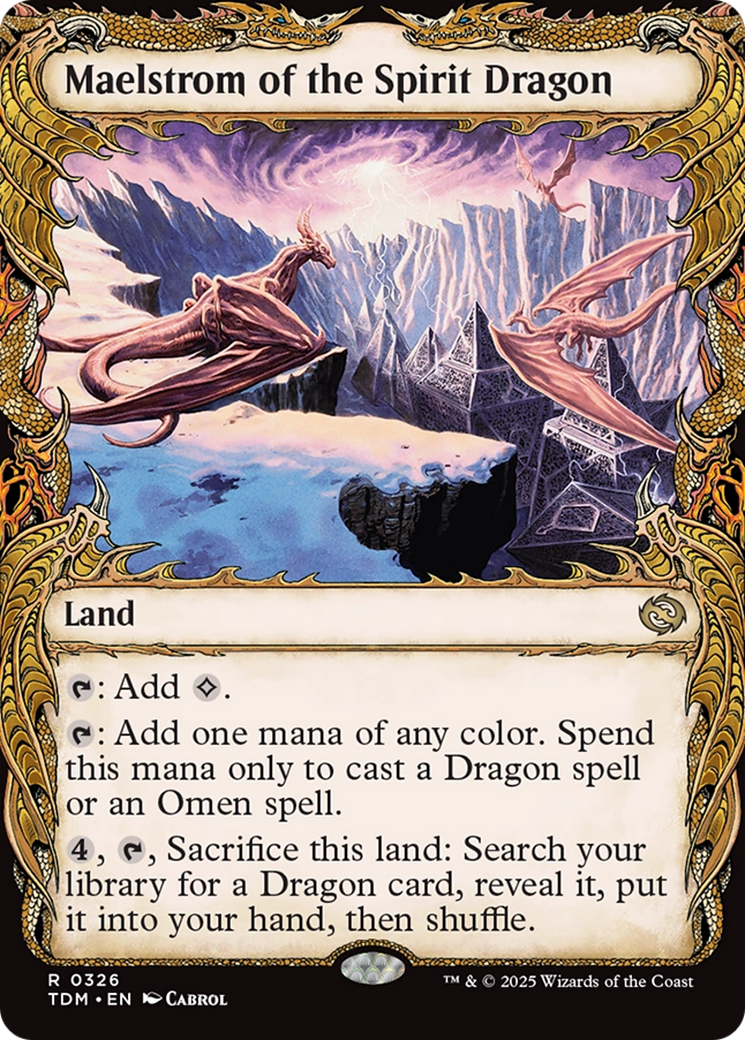 Maelstrom of the Spirit Dragon (0326) (Showcase) - Foil