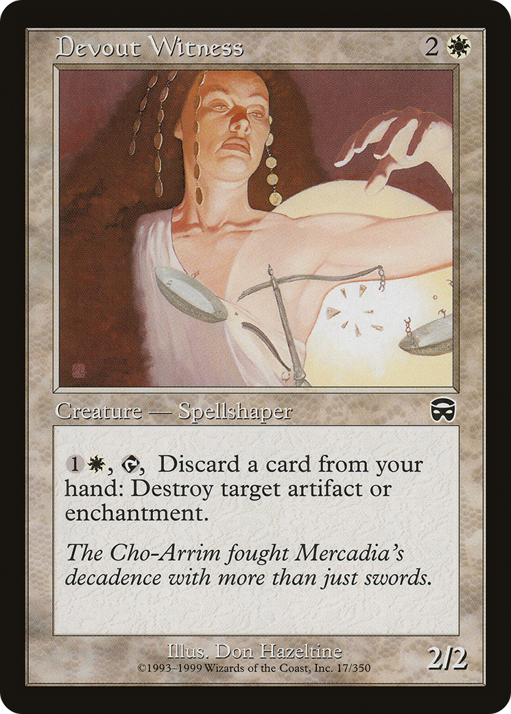 Devout Witness - Foil
