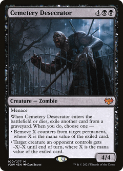 Cemetery Desecrator - Foil
