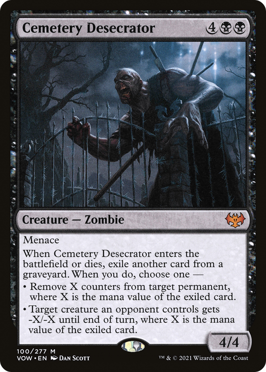 Cemetery Desecrator - Foil