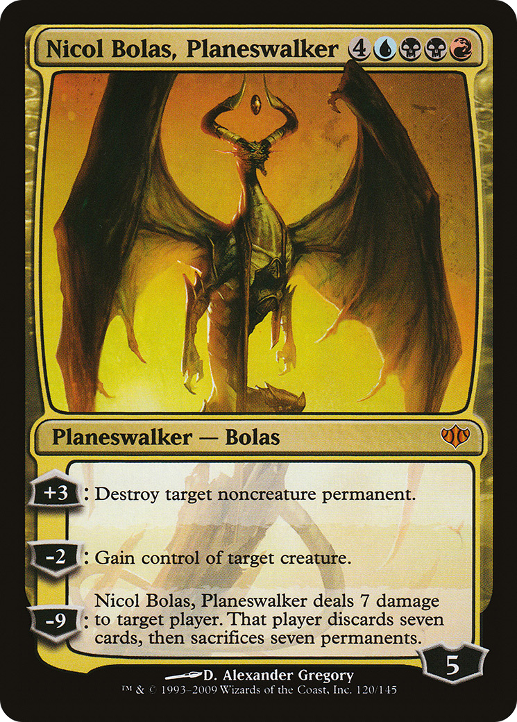 Nicol Bolas, Planeswalker - Foil