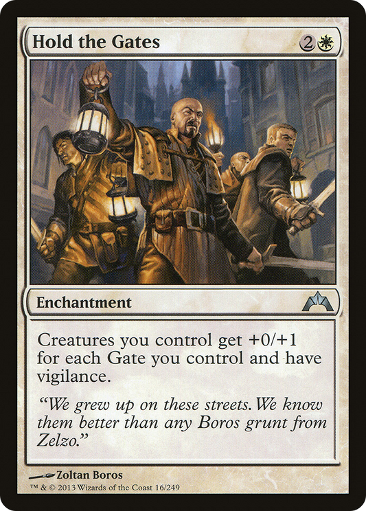 Hold the Gates - Foil