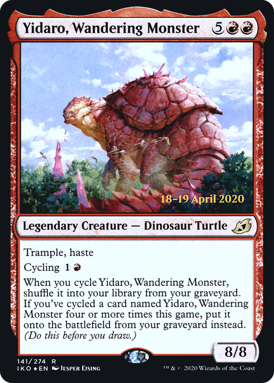 Yidaro, Wandering Monster (141) (Prerelease) - Foil