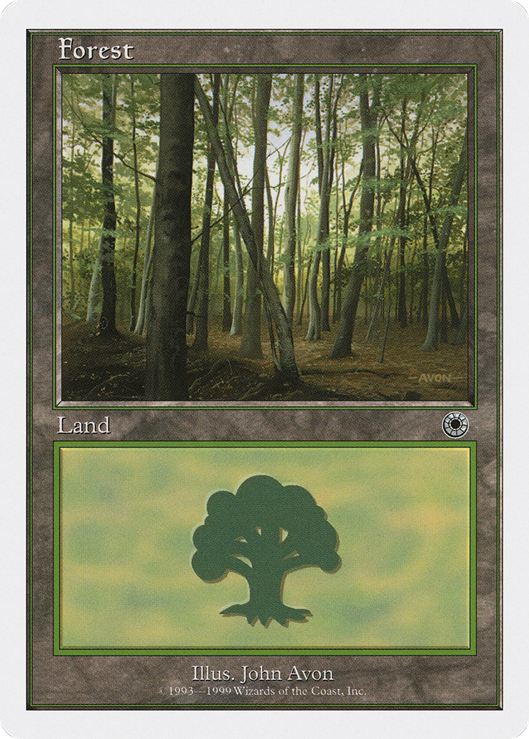 Forest (Left-Side Foreground Trees)