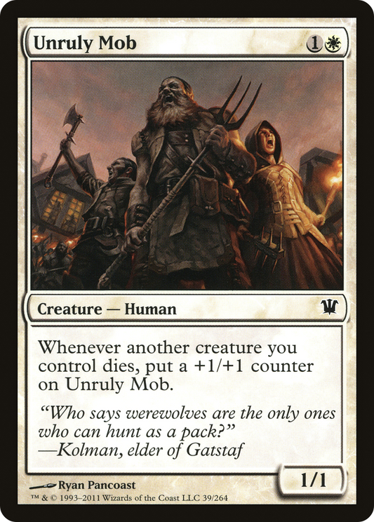 Unruly Mob - Foil