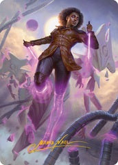 Kaya, Intangible Slayer (49/81) Art Card (AONE) - Gold-Stamped Signature