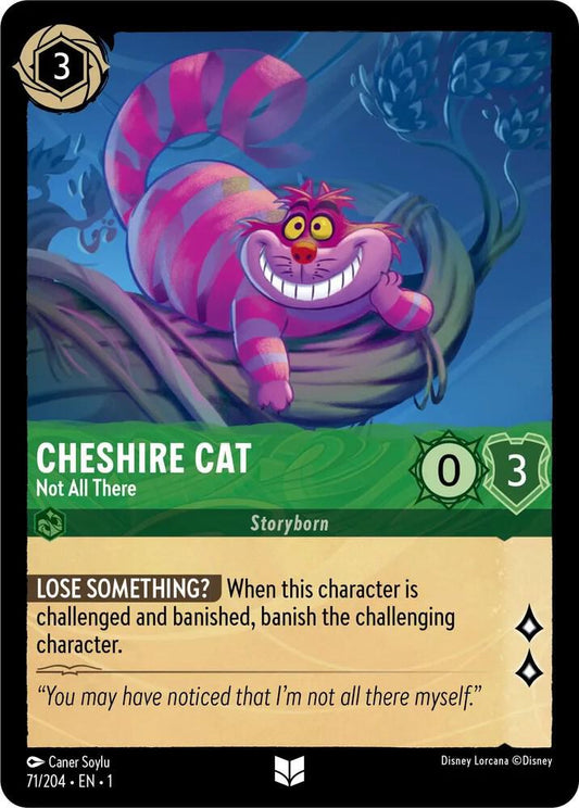 Cheshire Cat, Not All There (0071) - Cold Foil