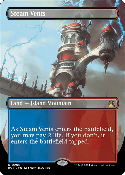 Steam Vents (0298) (Borderless) - Foil