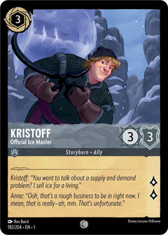Kristoff, Official Ice Master (0182) - Cold Foil