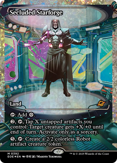 Secluded Starforge (0392) (Showcase) - Fracture Foil