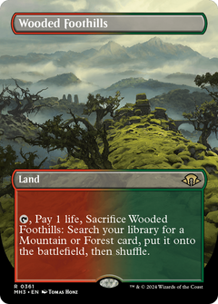 Wooded Foothills (0361) (Borderless) - Foil