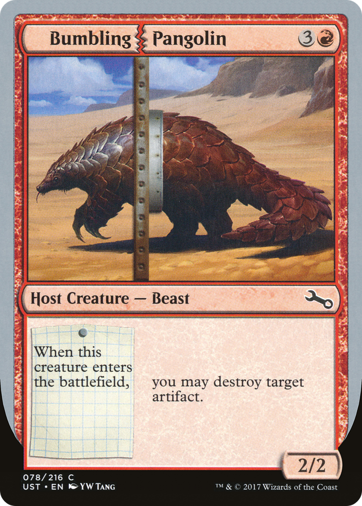 Bumbling Pangolin - Foil