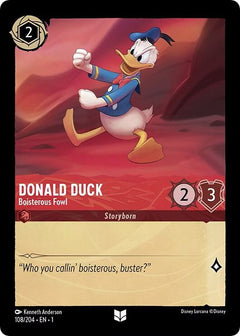 Donald Duck, Boisterous Fowl (0108) - Cold Foil